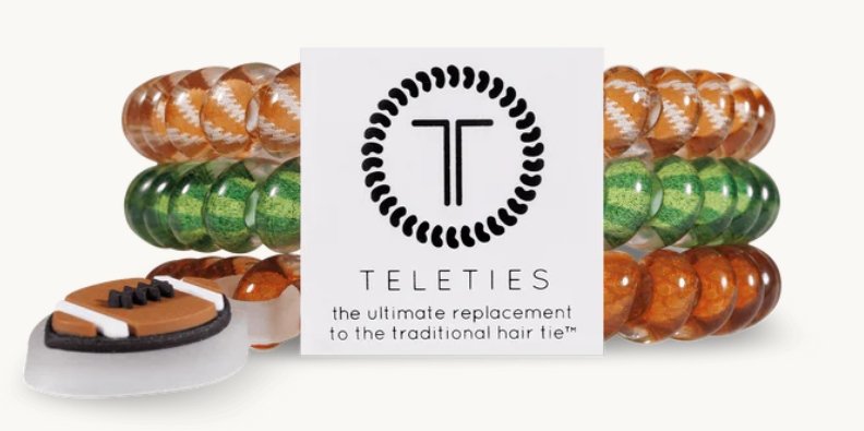 Football Hair Ties- Small