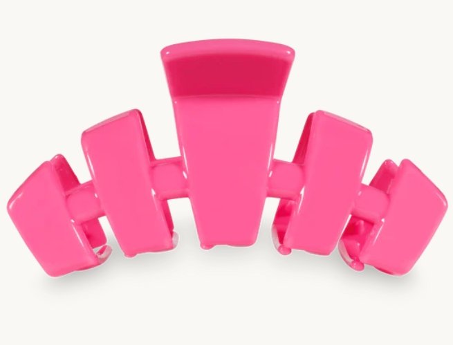 Hot Pink- Tiny Claw Hair Clip