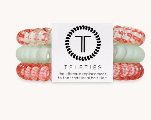 Calming Coral Small Hair Ties- Small