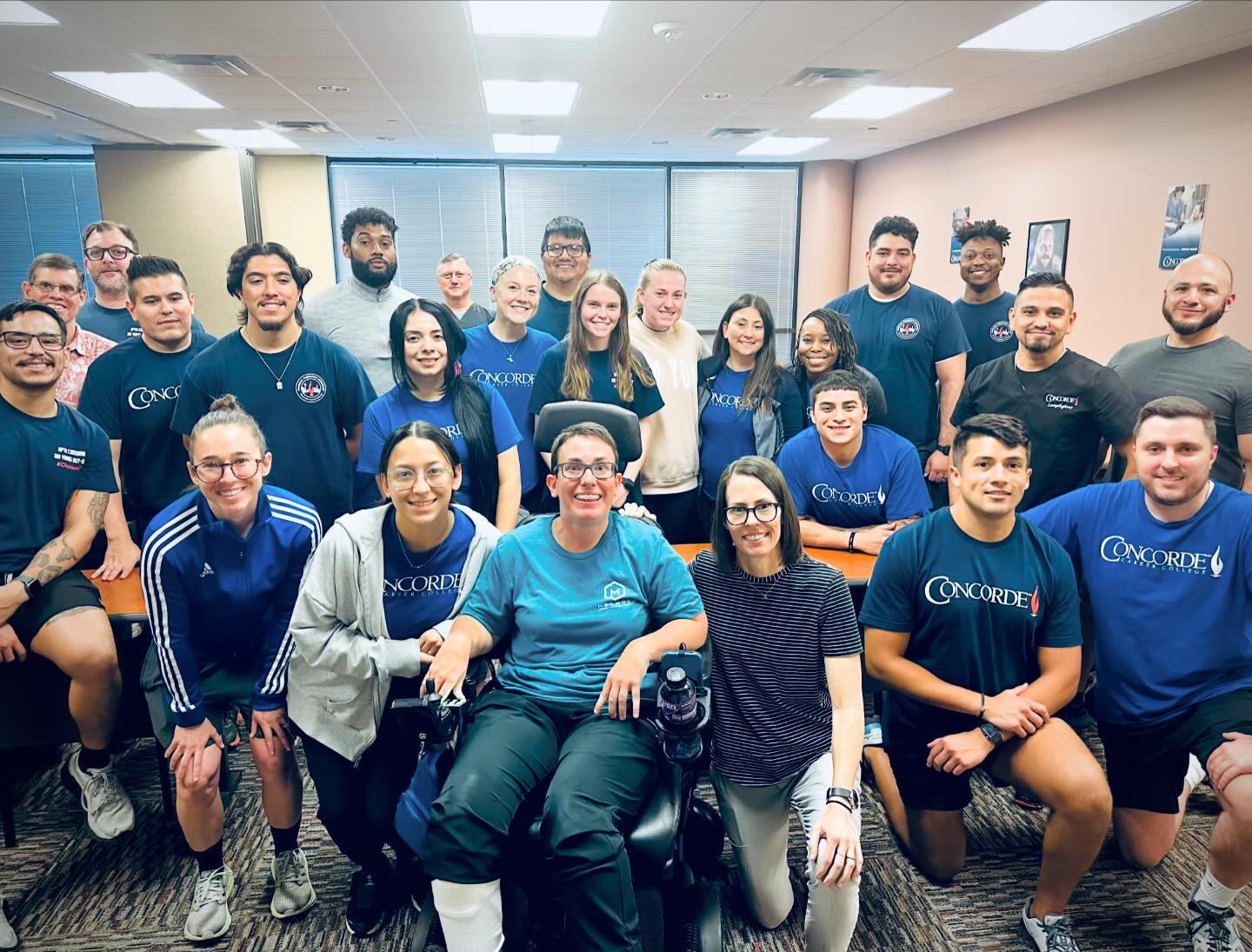 Happy Friday! 🎉 Today, Mariah and Sarah connected with aspiring Physical Therapist Assistants at Concorde Career College (@concordesanantonio) as part of the neuroanatomy curriculum. 

They shared &amp; discussed&hellip;

💠Experiences living with c