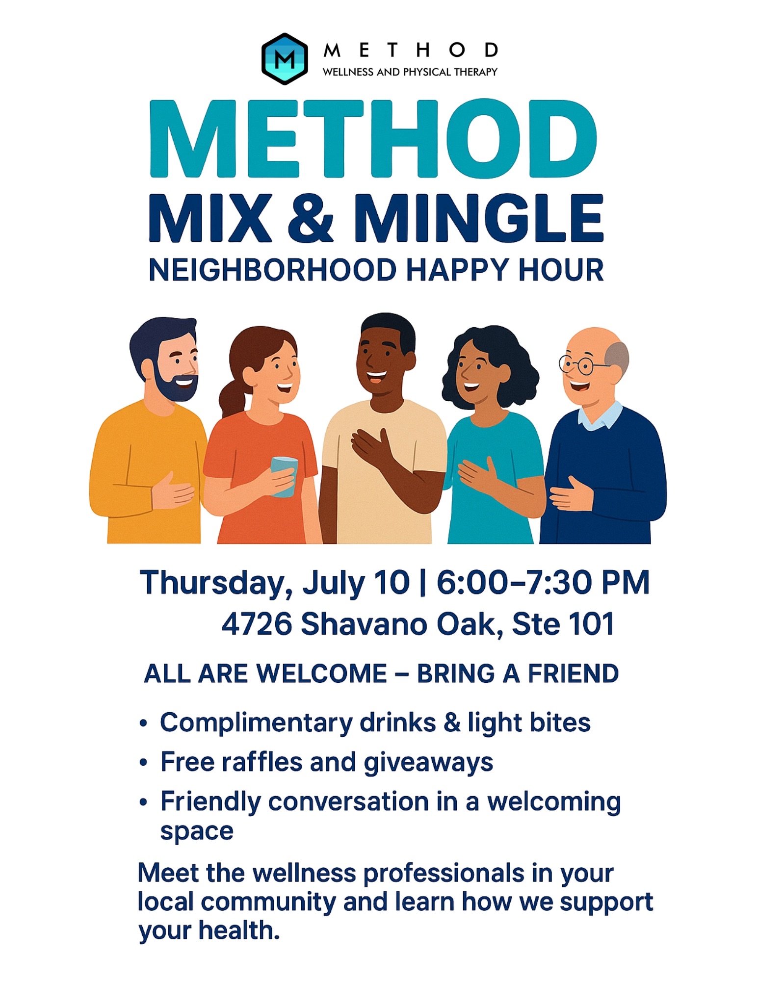 Mix, Mingle & Meet the Method Team