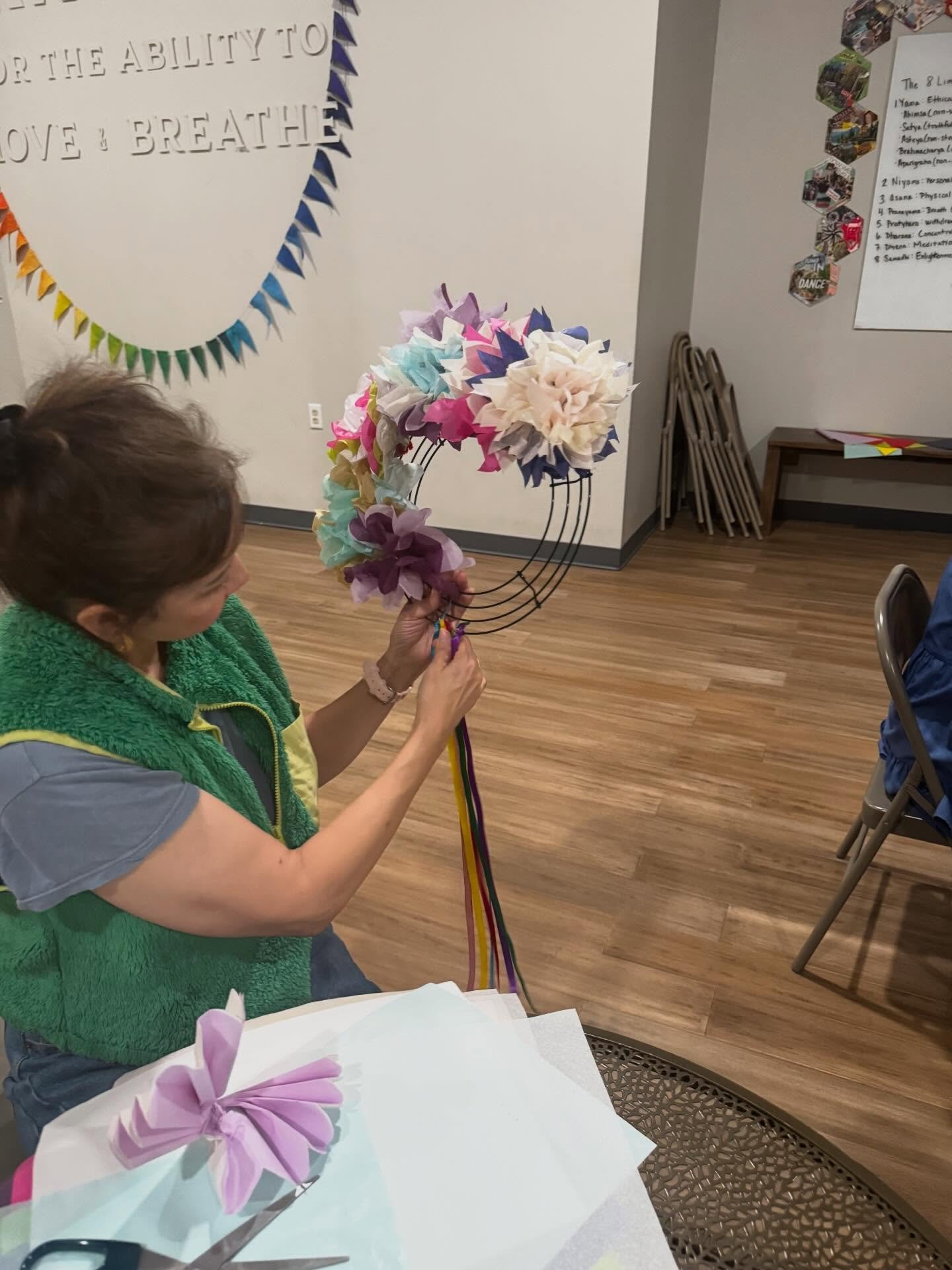 Fiesta success&mdash; door wreaths made, margaritas sipped, and chips &amp; salsa conquered 🌮✨

Almost Friday Club showed up and celebrated early like pros 🎉🍹 Cheers to the weekend!