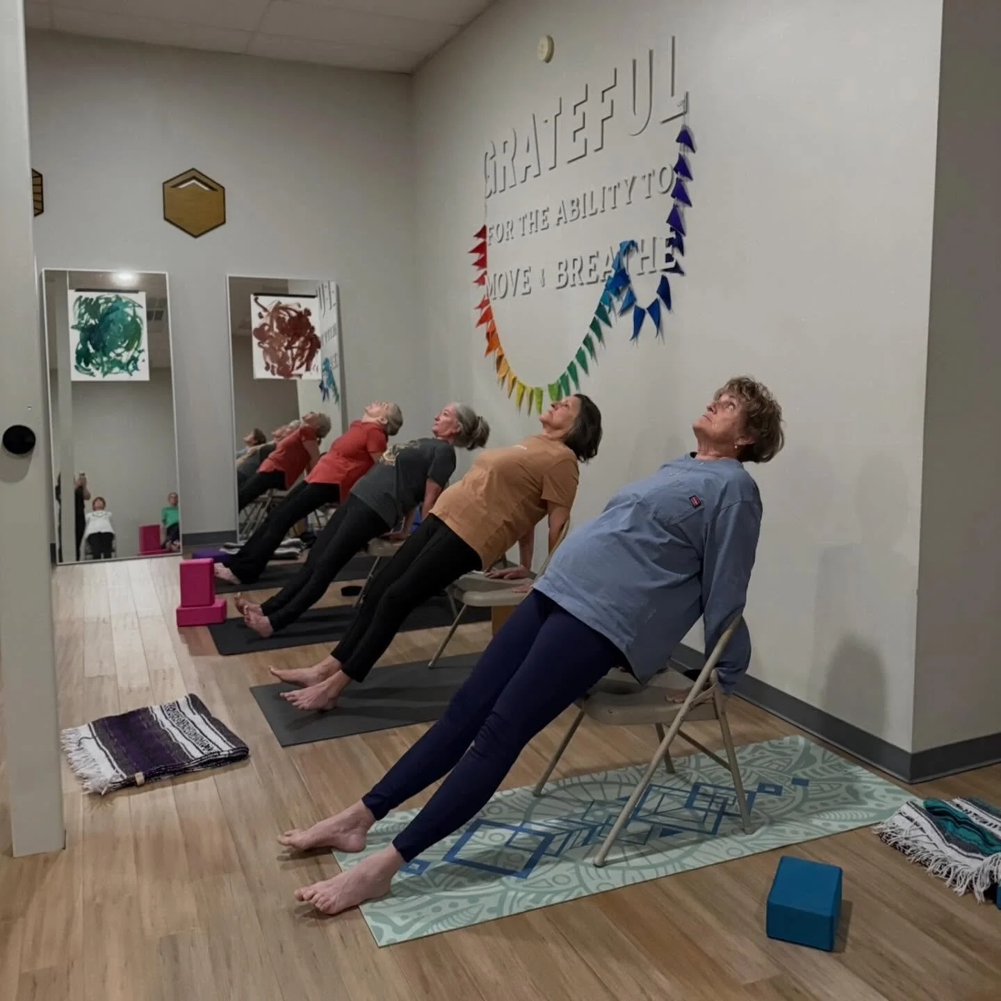 Stretch it out, shake it off, and maybe wobble a little&mdash; we call that balance 😆😄🧘&zwj;♀️

Whether you&rsquo;re here to flow, breathe, or just escape your inbox for an hour, we&rsquo;ve got a mat waiting for you.

✨ All levels welcome ✨ Good 