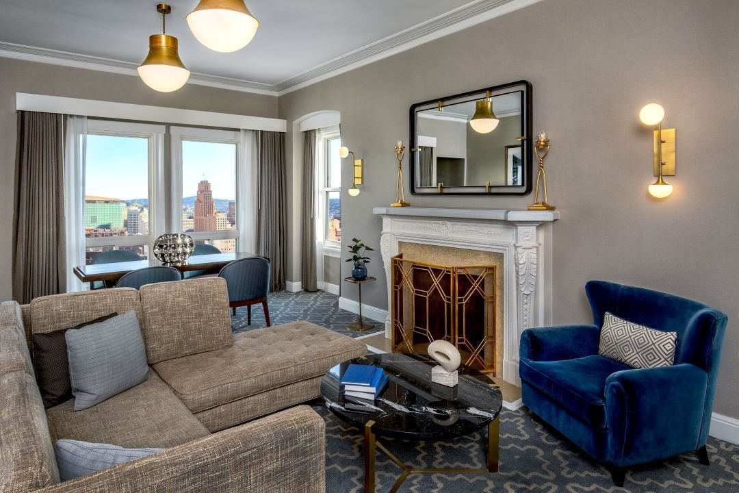 The Stone Suite-
Much like the city of San Francisco, the Hotel Adagio has a long and storied history. Built in 1929 by hotelier Mortimer Samuel, it was originally called the El Cortez. Designed by renowned architect Douglas D. Stone, it remains one 