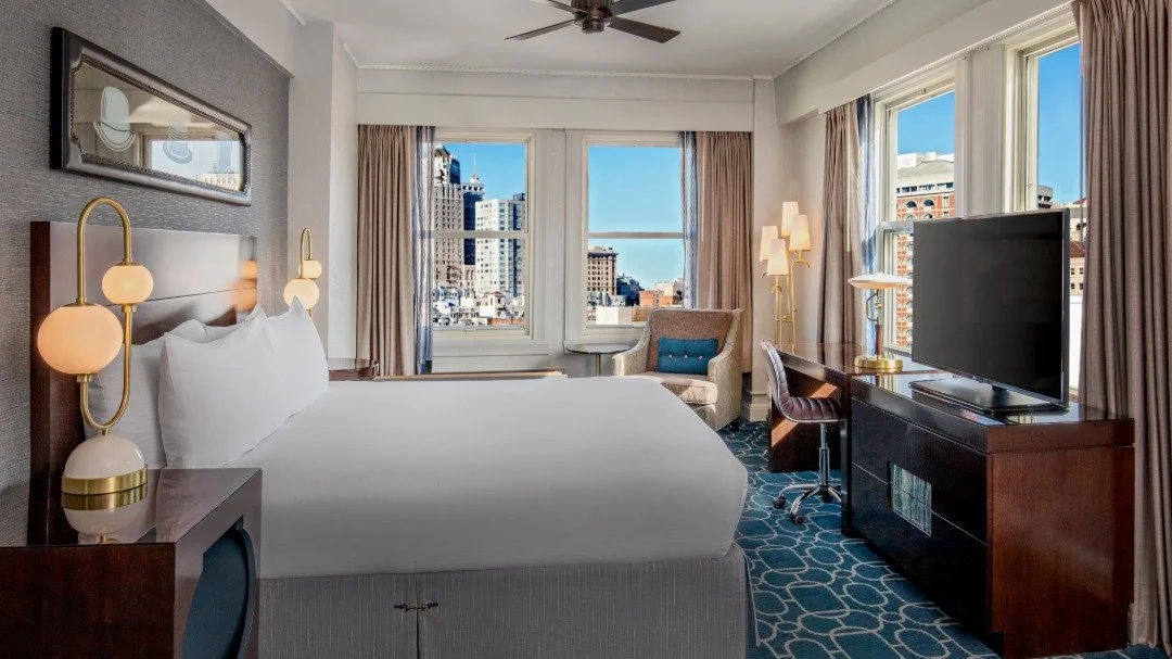 Our high-floor larger rooms offer the ultimate Golden State experience, with plush modern amenities and stunning views.

#hoteladagiosf #sanfrancisco #unionsquaresf #hotel #travel #retreat #relaxation #marriott #bonvoy #autographcollection #exploresa