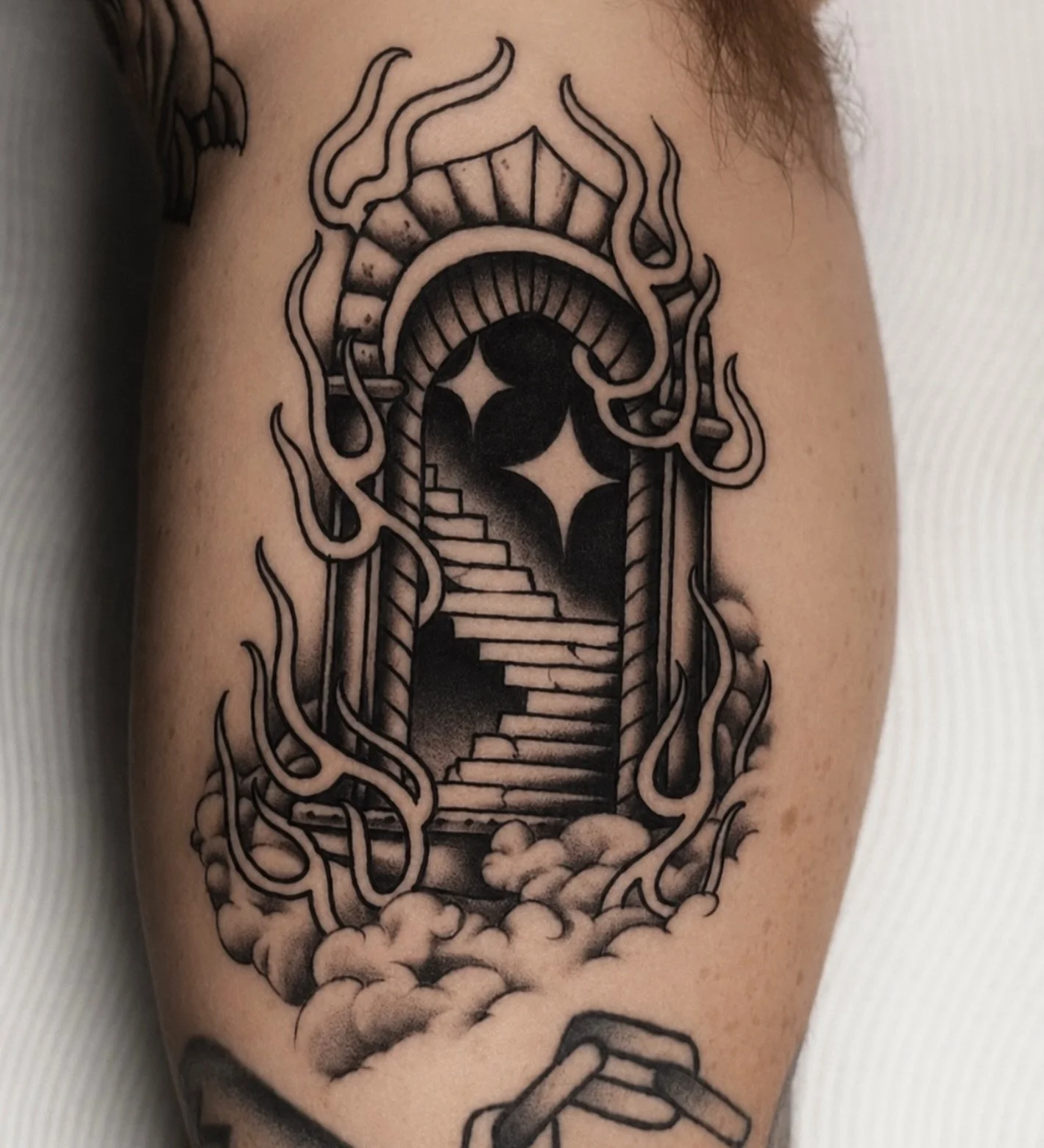 Thanks Ben! Always happy to create something with your ideas! Done @shipshapetattoo