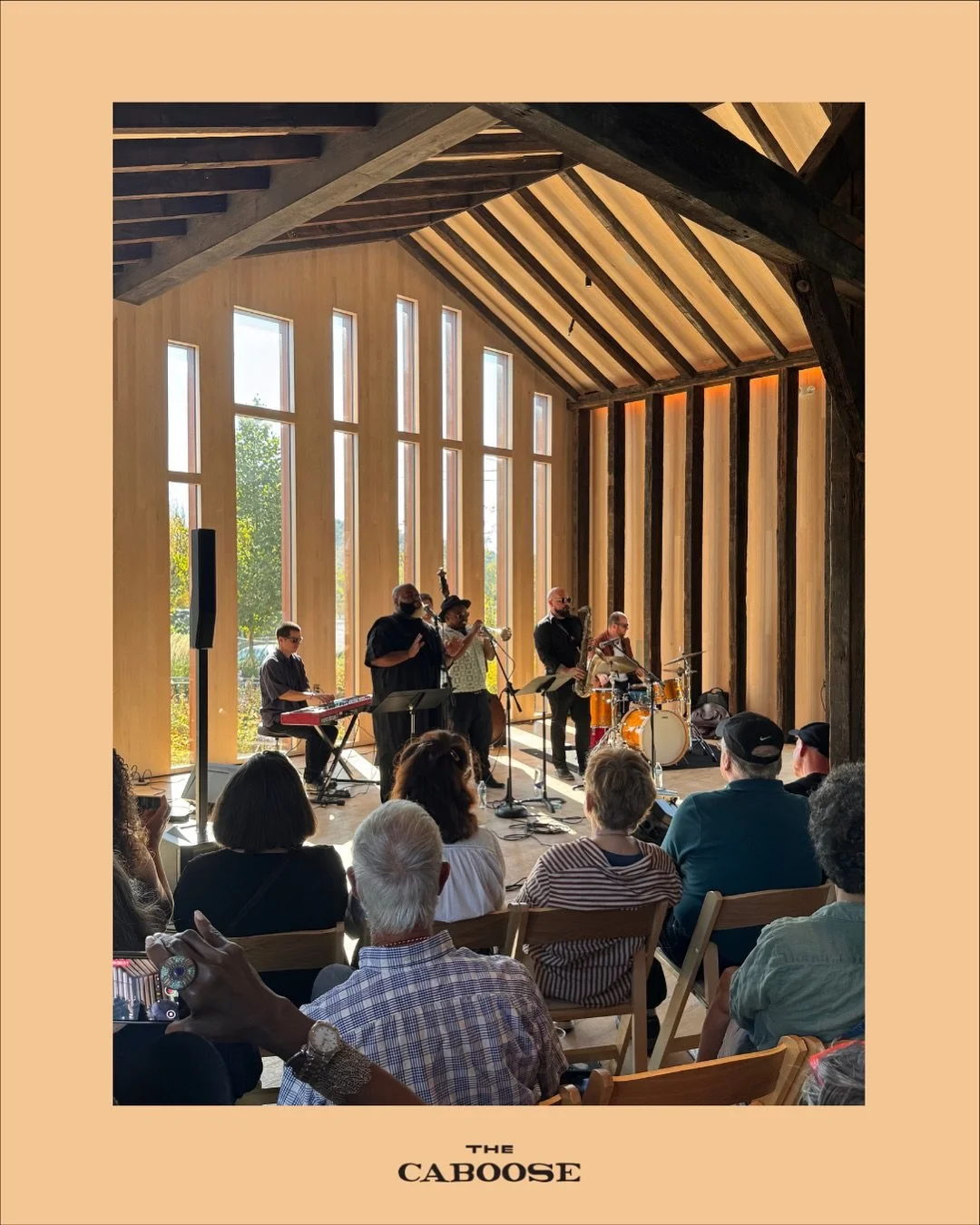 🎷✨ Step into The Caboose and onto the streets of New Orleans! Partnering with @hudsonhallny for the Hudson Jazz Festival was pure joy — Alphonso Horne & the @gothamkings brought the spirit of a second line to Hudson, and it was so special