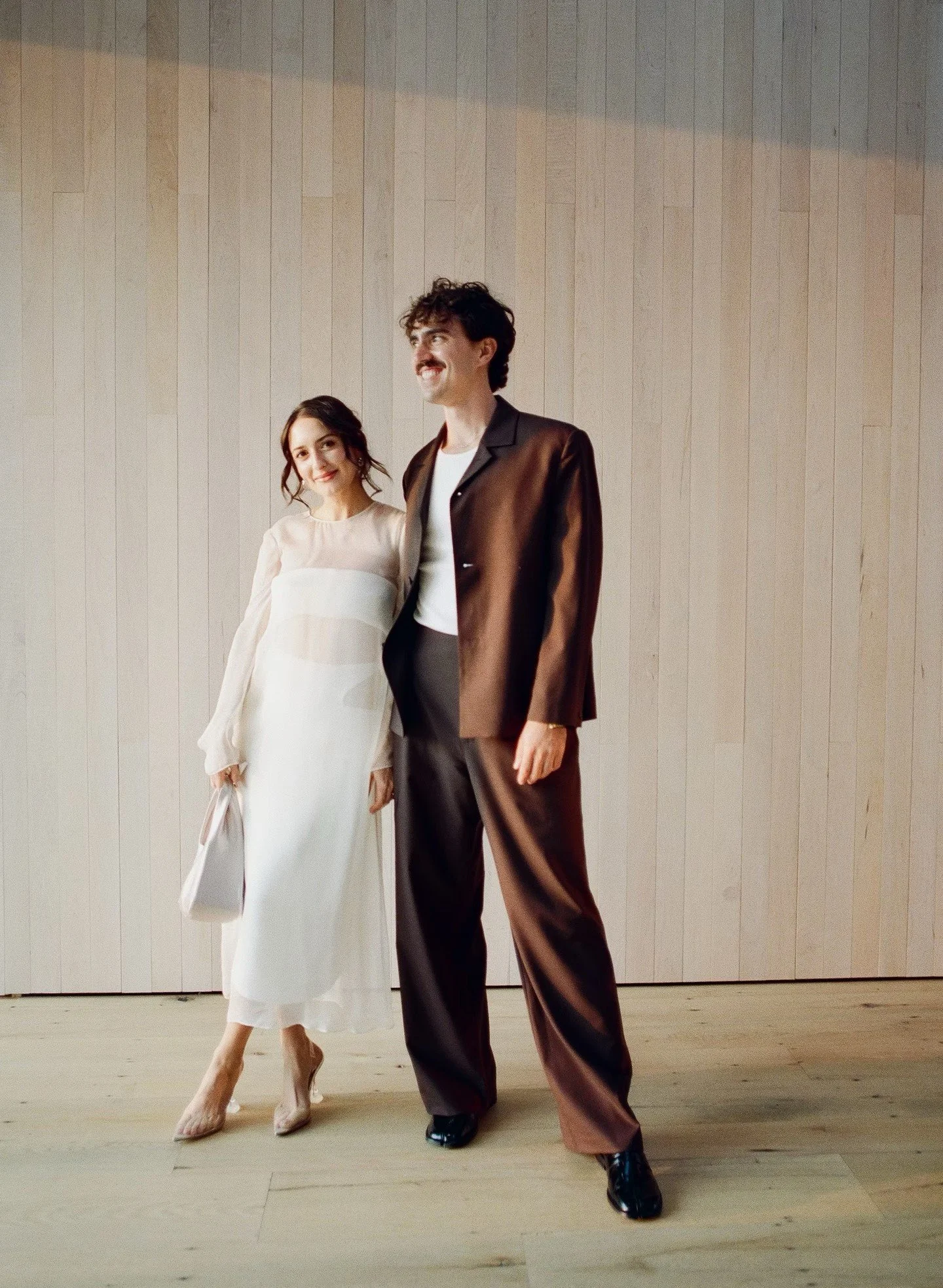 Effortless style. Coco &amp; Grant in the foyer at The Caboose. A space that brings out everyone&rsquo;s individual magic.