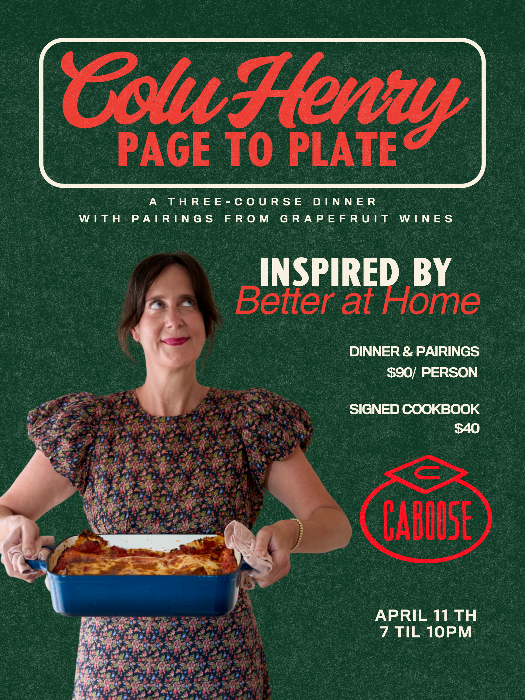 Page to Plate: Colu Henry - Better at Home