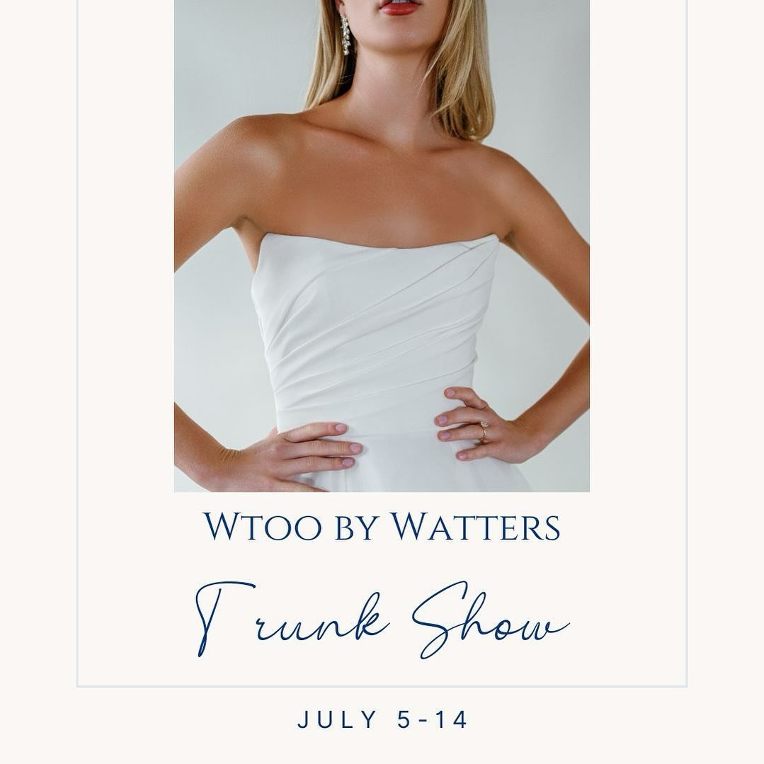 soooo thrilled to announce our @wtoowatters trunk show in July! ✨ 

make your appointments NOW at the link in bio to reserve your spot to see the wtoo spring 2024 collection 🌸✨

this is happening right around our grand opening (more details coming s