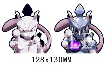 Pokemon Mewtwo 3D Car Sticker