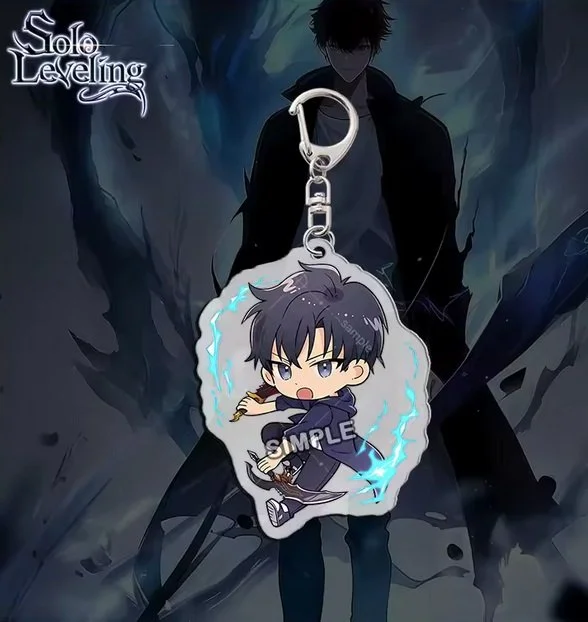 JinWoo "Solo Leveling" Acrylic Keychain