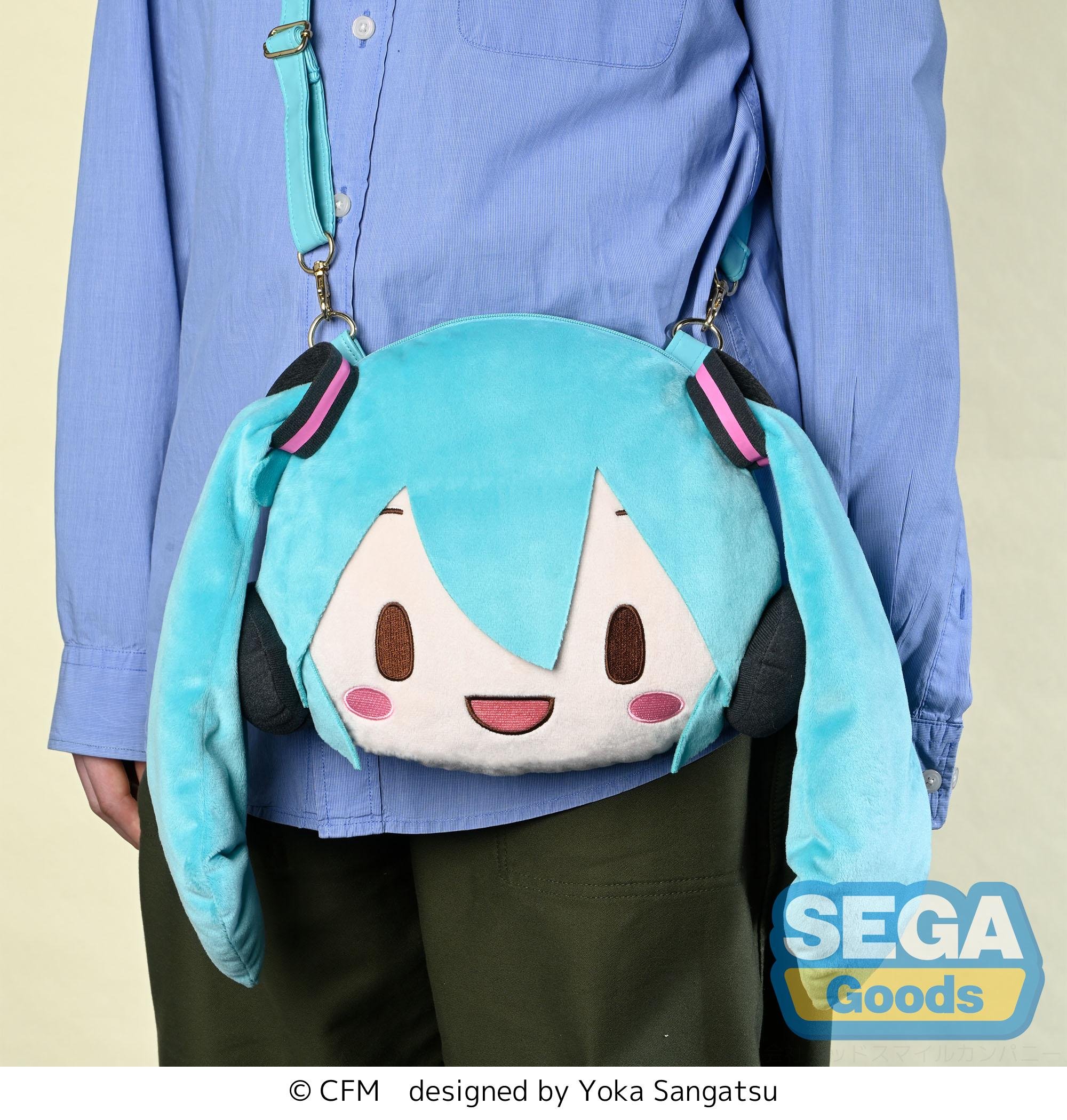SEGA Character Vocal Series 01: Hatsune Miku Series Hatsune Miku Fuwa Petit Face Shoulder Bag (M)