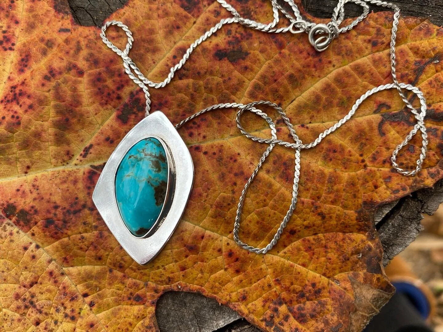 The studio has been rearranged and we got all the plants y&rsquo;all! Harnessing those creative vibes.  This beauty will soon be available. 

#turquoise #sterlingsilver #jewelry #handmadejewelry #necklace #makeshit #maker #studio #fall #staytuned