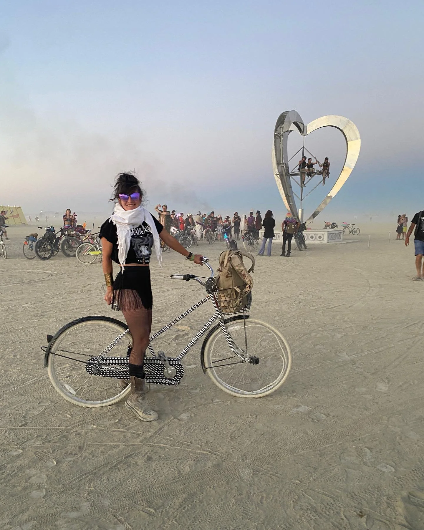 Holy moly! After years of being invited, I finally got to make the trip out west to Burningman this year. I got to help install a badass sculpture titled Metaheart by Johnny crash. I feel honored to be a part of this badass crew. Long term friendship