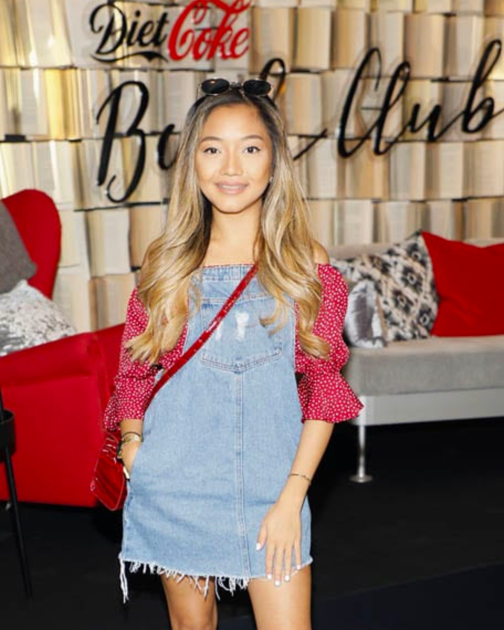 Swiss influencer and Digital Deetales founder Dee Alfaro attending a press event in Zurich