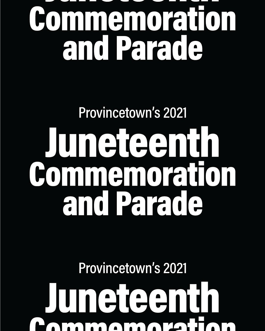To think this started 5 years ago!!!! This was our first flyer. So damn proud of the work we&rsquo;ve done! #juneteenthcelebration #juneteenthptown #juneteenthcapecod #browncapecod #queerbipoc #queercommunity #visitptown #juneteenthptown #juneteenth 