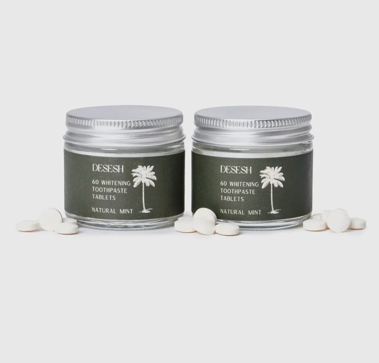 180 Toothpaste Tablets (SLS & Fluoride Free, Whitening)