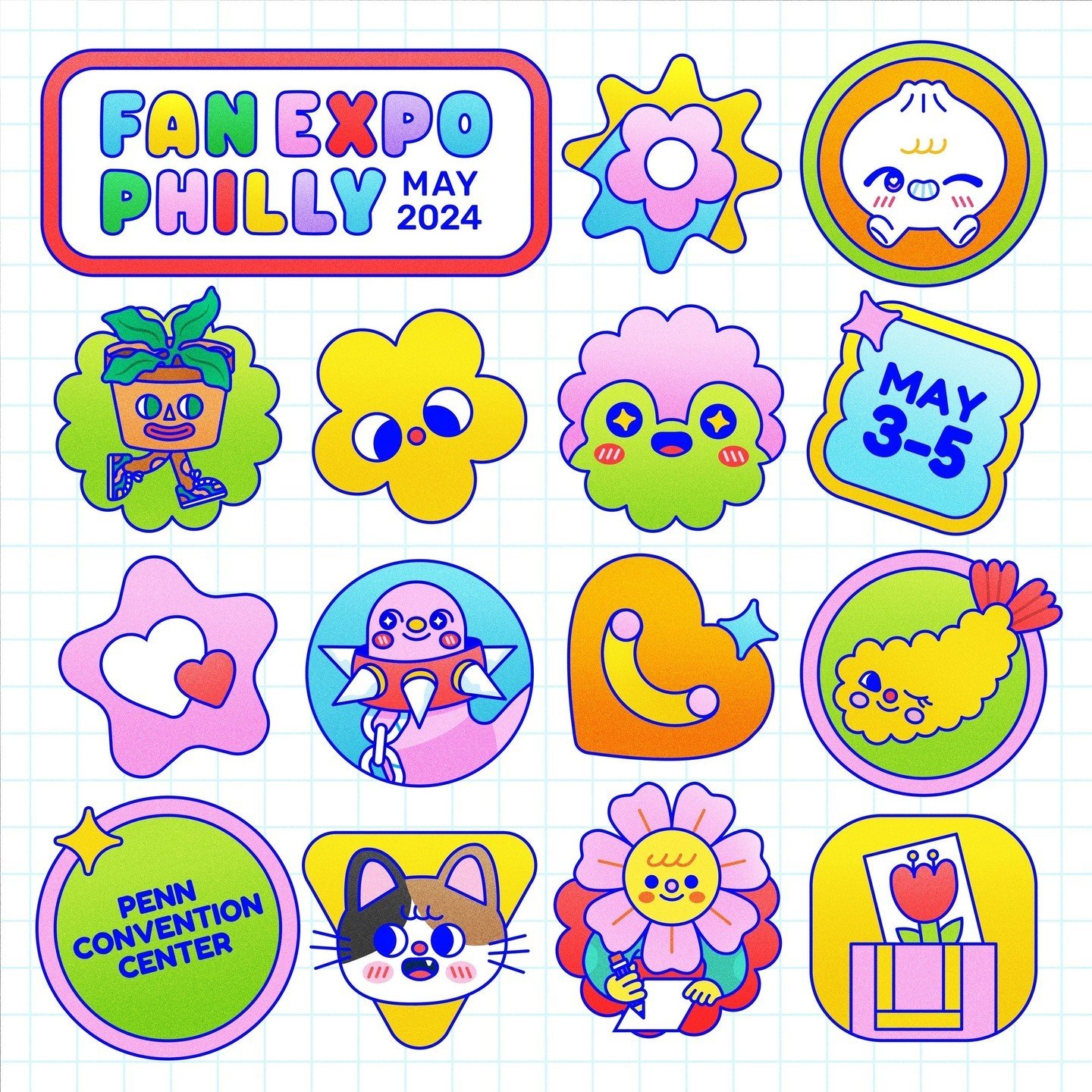 💖 CONVENTION 💖⁠
🛍 Fan Expo Philadelphia⁠
⏰ May 3-5 (I'm vending all 3 days)⁠
📍 1101 Arch St (Pennsylvania Convention Center)⁠
👋🏻 Booth A715⁠
🌈 Artist alley, celeb meet &amp; greets, and more!⁠
👉🏻 Additional info @fanexpophiladelphia⁠
⁠
This 