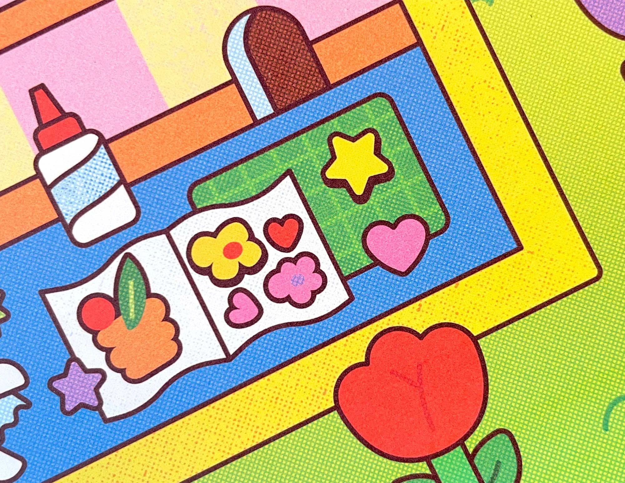 People of Print feature highlighting Kelly Nichols' illustration "Lovely Day" and everyday creativity artwork