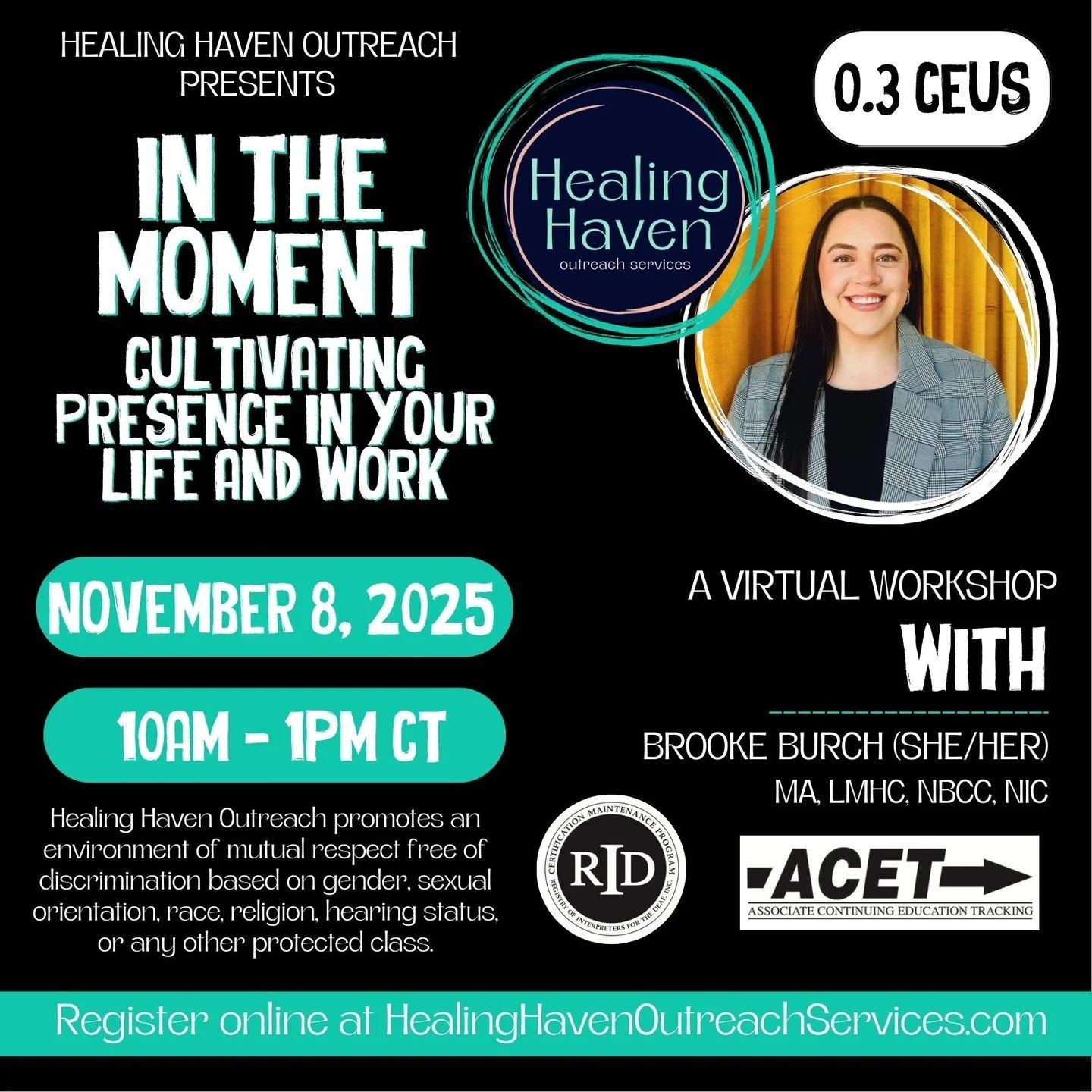 Interpreting requires more than just language fluency &mdash; it demands emotional agility, rapid decision-making, and deep presence.

This upcoming workshop uses mindfulness-based practices, backed by growing scientific research, to teach you how to