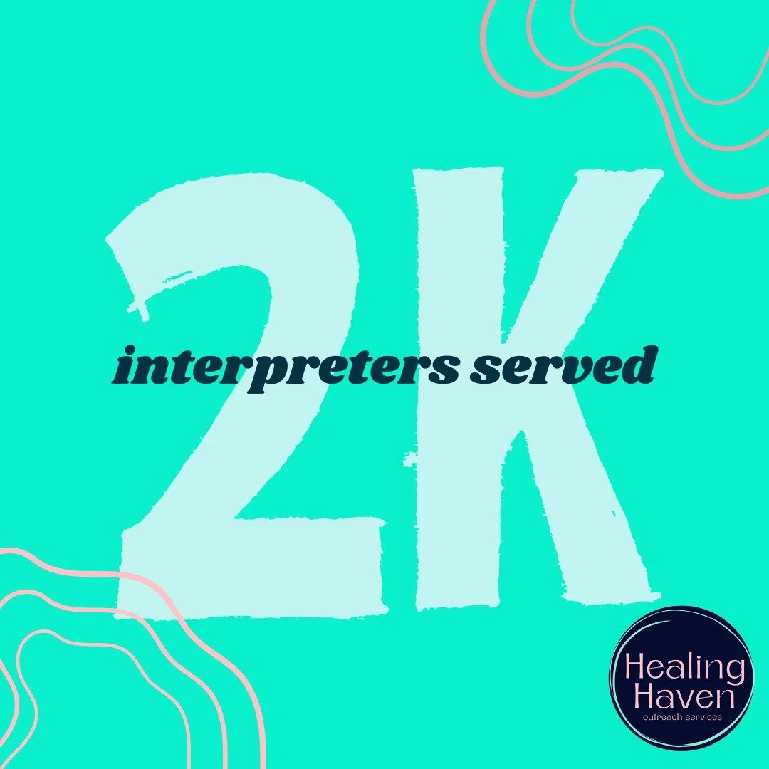 We have served over 2,000 interpreters since November 2023! 🎉

We&rsquo;re so thankful to be able to serve the sign language interpreting community and provide tools and resources needed to navigate the complexities of mental health in this professi