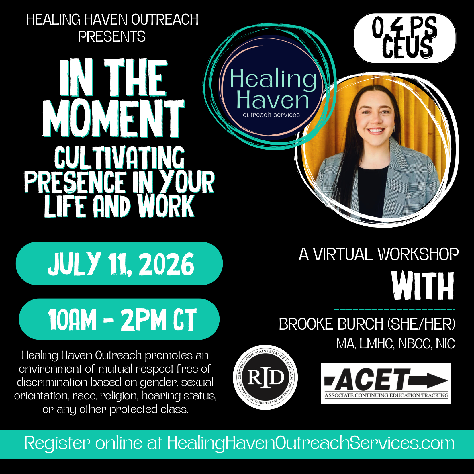 In the Moment: Cultivating Presence in your Life and Work