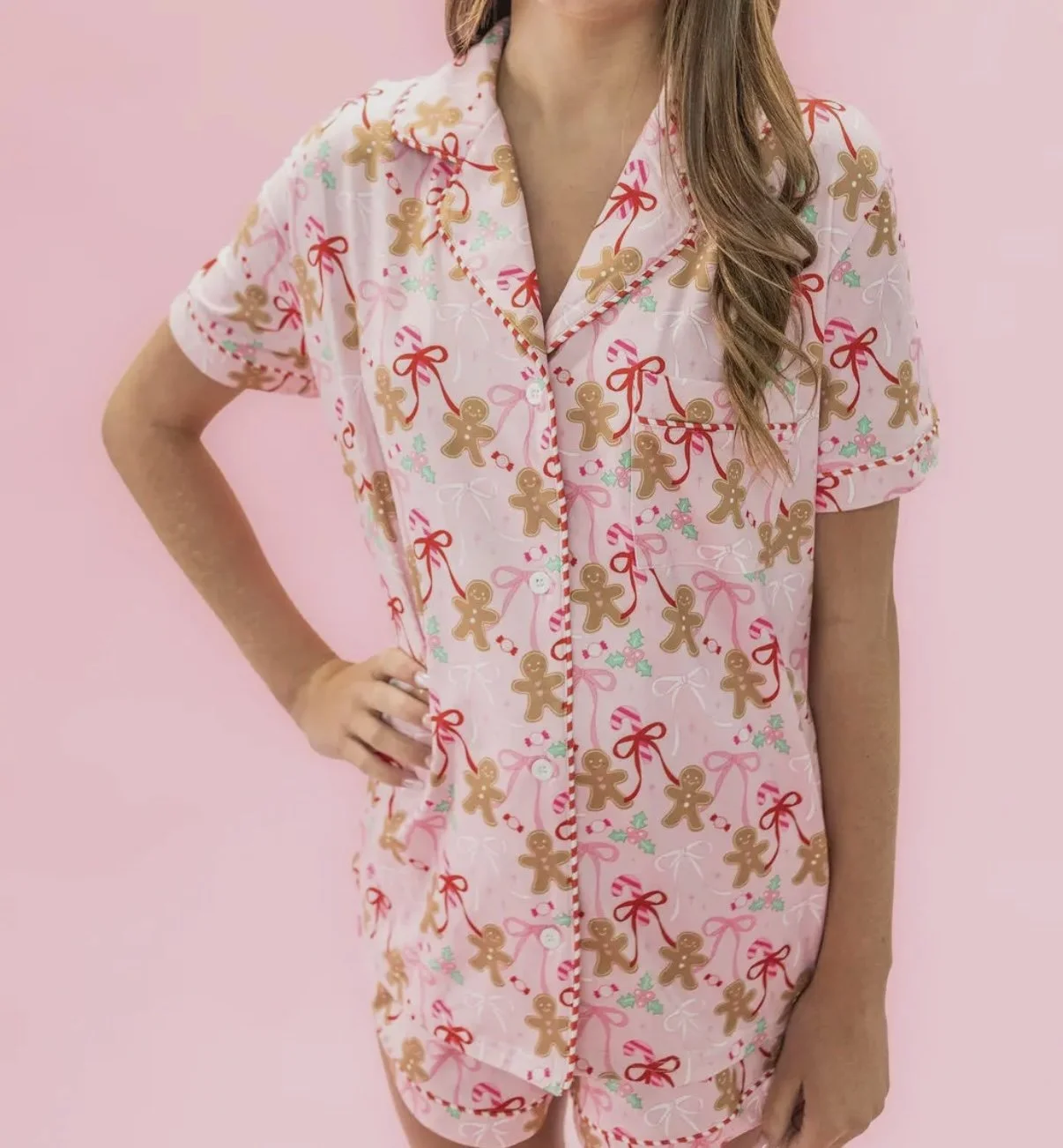 Gingerbread Christmas PJs