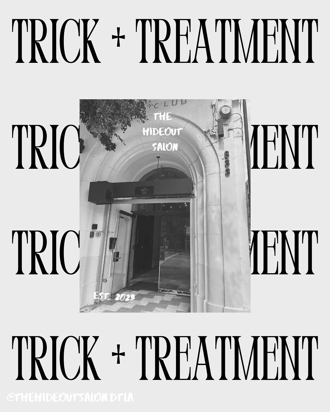 Happy Halloween from The Hideout Salon! 👻