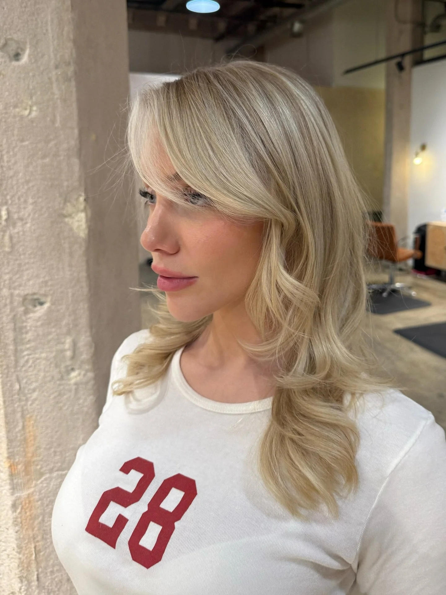 In blonde heaven! By @aidennavarrohair