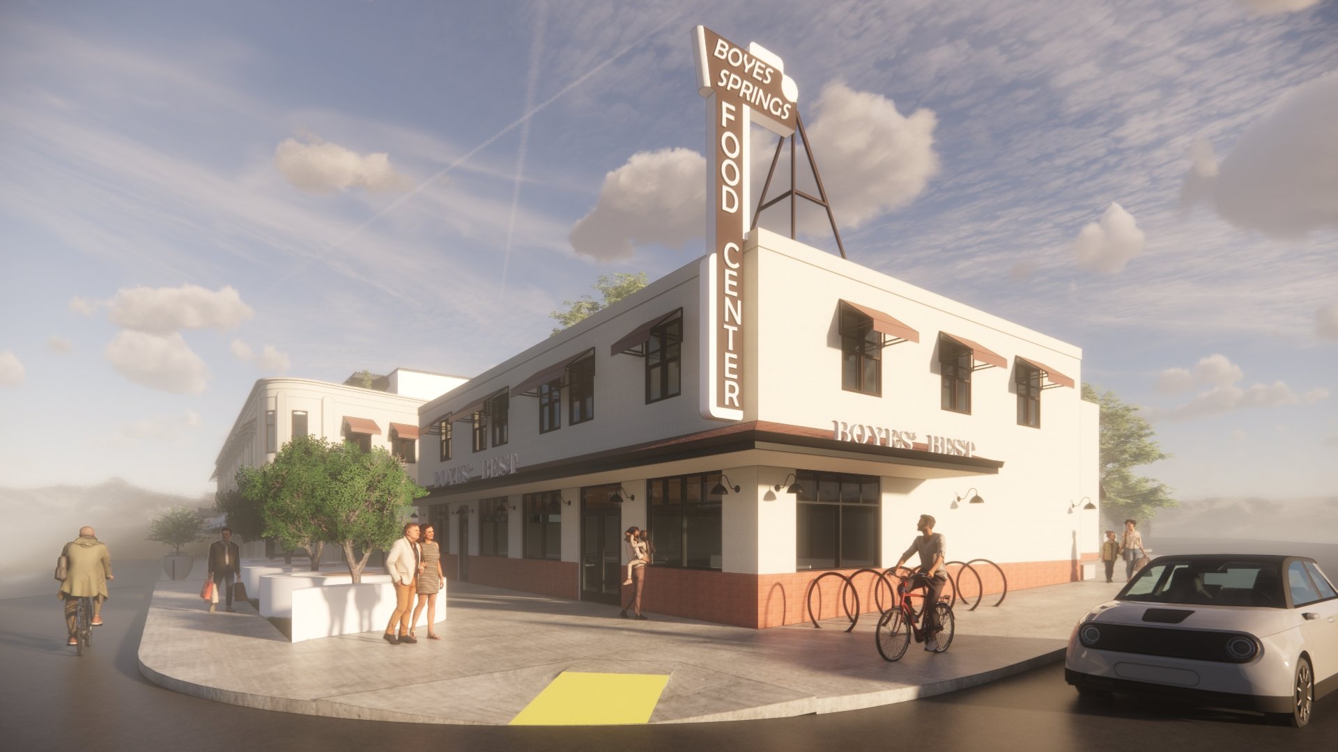 The Historical 'Food Center'...
