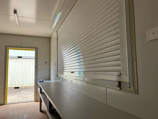 Shipping Container Kiosk Kitchen