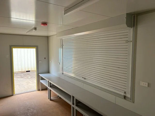 Shipping Container Kiosk Kitchen