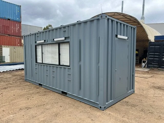 Shipping Container Kiosk Kitchen