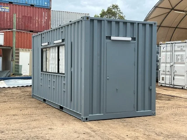 Shipping Container Kiosk Kitchen