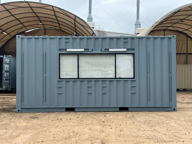 Shipping Container Kiosk Kitchen