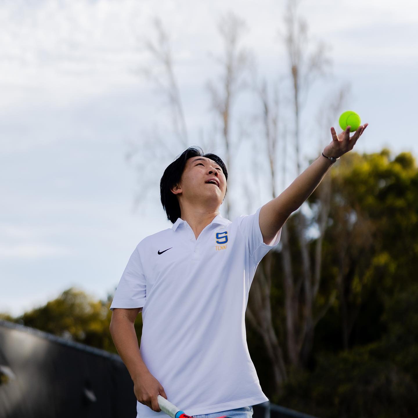 Swinging into action on the tennis court, capturing the finesse and focus of every match point.

#bayareaphotographers #bayareaphotography #sportsphotography
