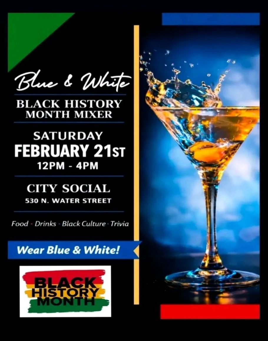 Blue &amp; White Mixer