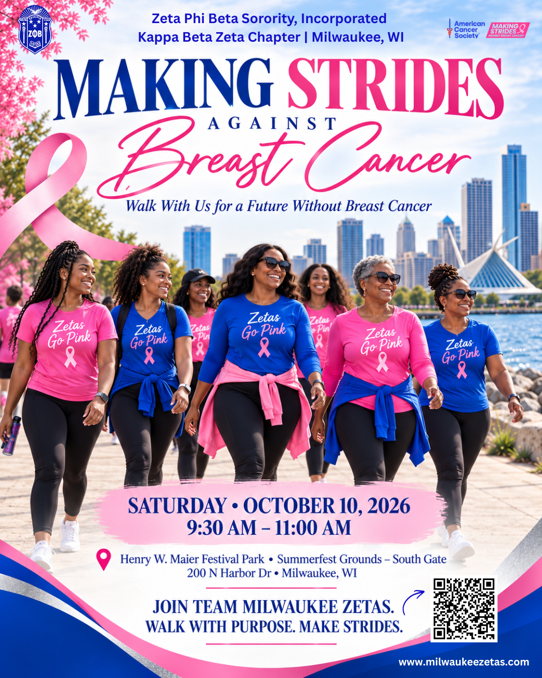 Making Strides Against Breast Cancer Walk