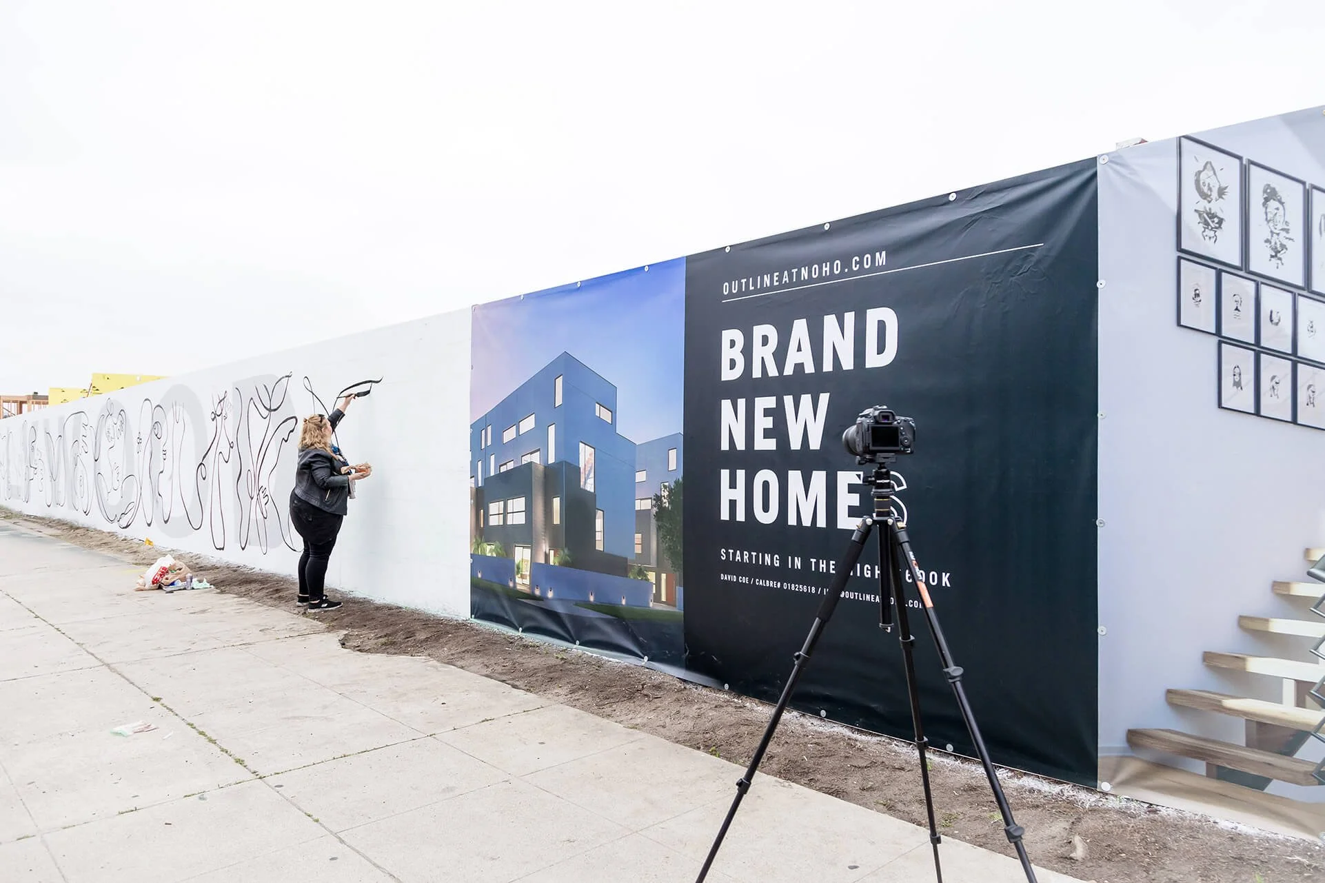 Community Event With Live Muralist