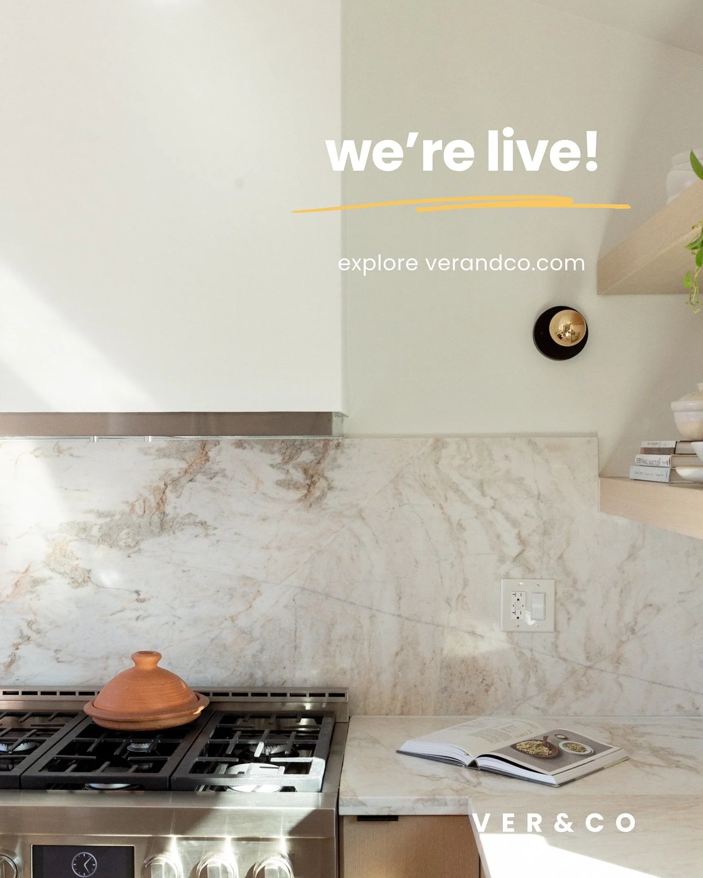 We&lsquo;re live! ✨ 

Ver &amp; Co is your creative partner for luxury real estate, photography, social media, videography, websites and more. Your very own marketing department. 

Explore the new site: verandco.com