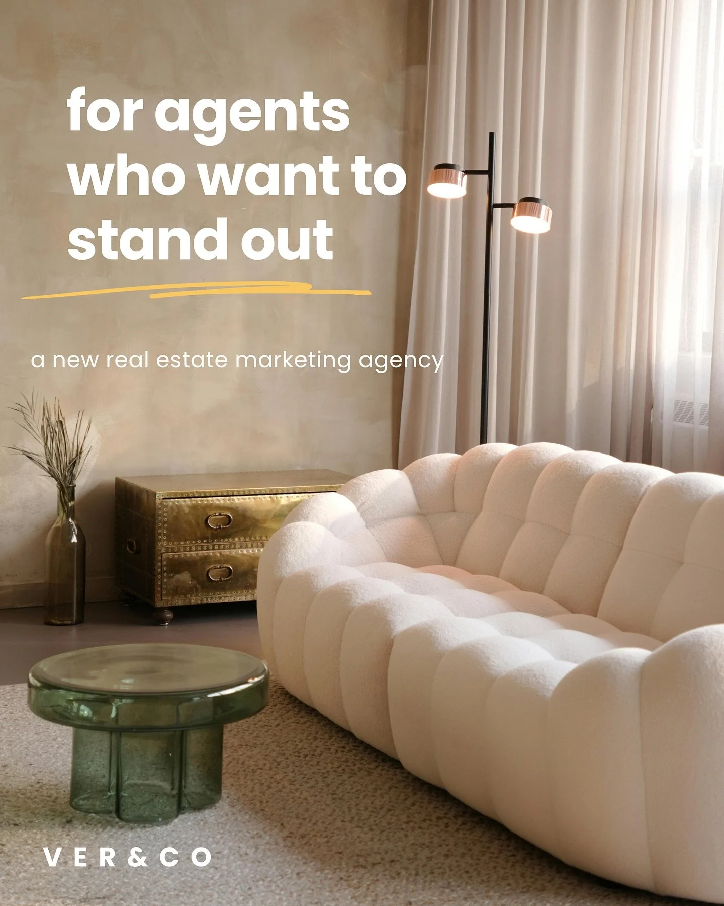 For the agents who want to stand out, not fit in. Launching 8.11