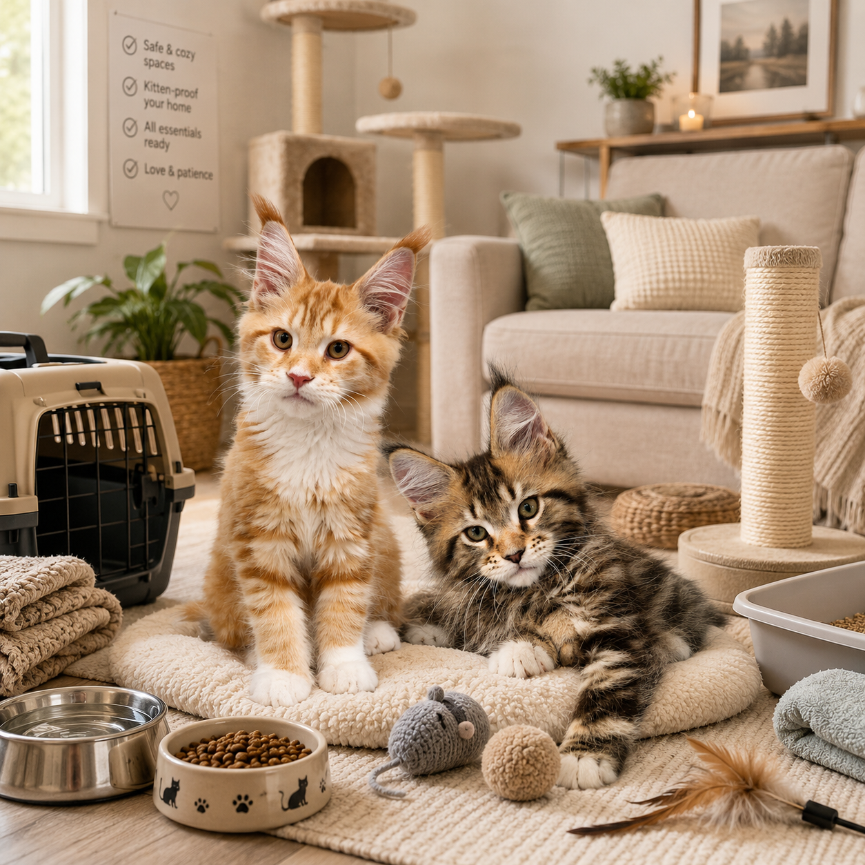 How to prepare your home for a kitten
