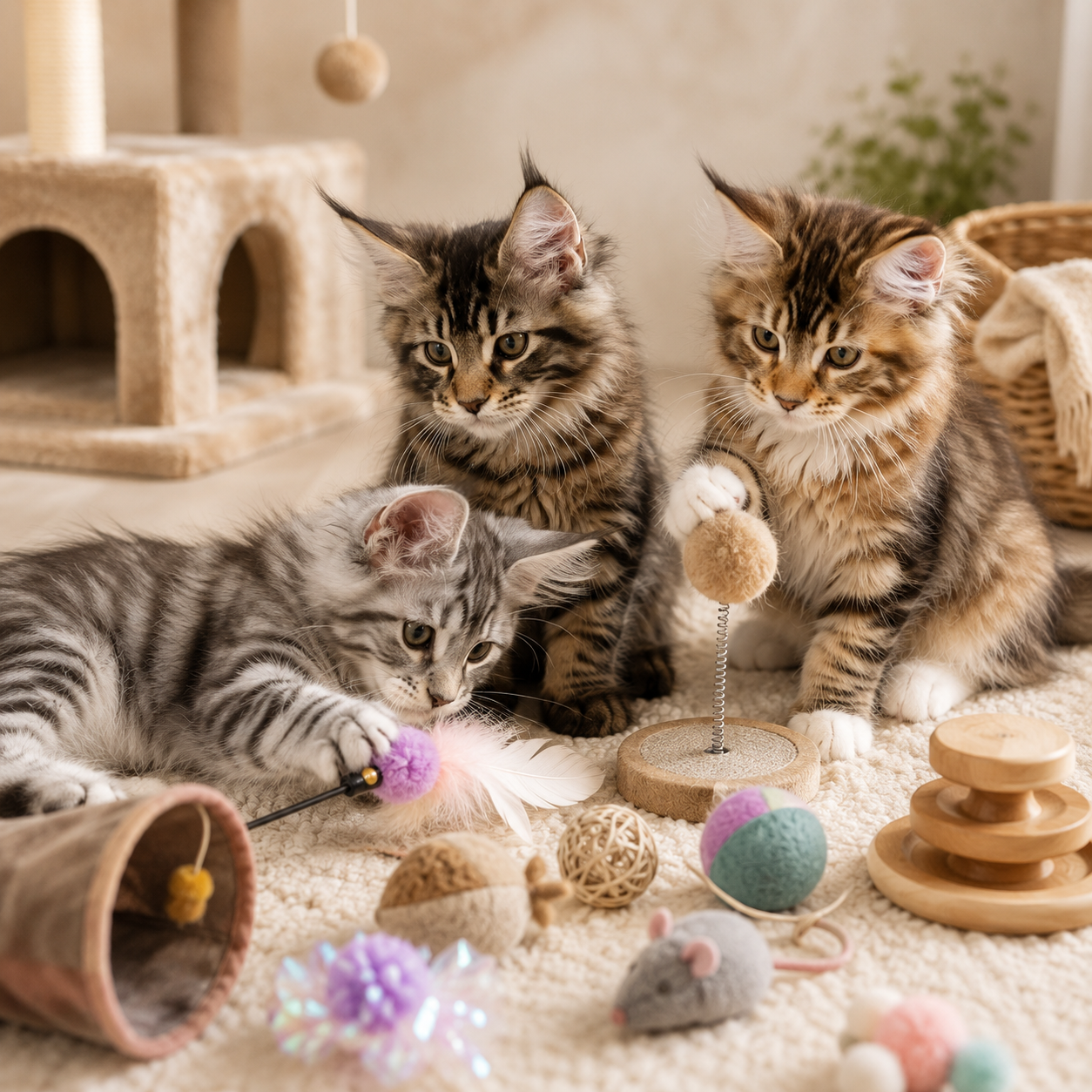 How to choose kitten toys
