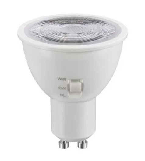 GU10, 6w, Non Dimmable, Tri-Colour