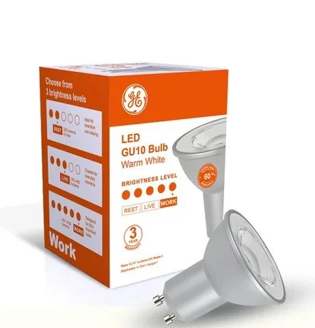 GU10, 4.9w, 3000°k, 600lm, Non Dimmable, WarmWhite