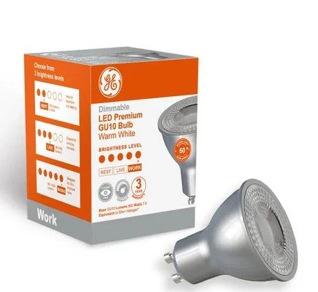 GU10, 7.5w, 900lm, Dimmable, WarmWhite