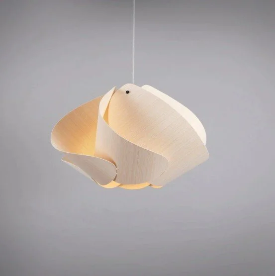 Matlida Wood Veneer Pendant