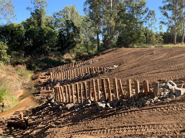 Woogaroo Creek – Bank Stabilisation