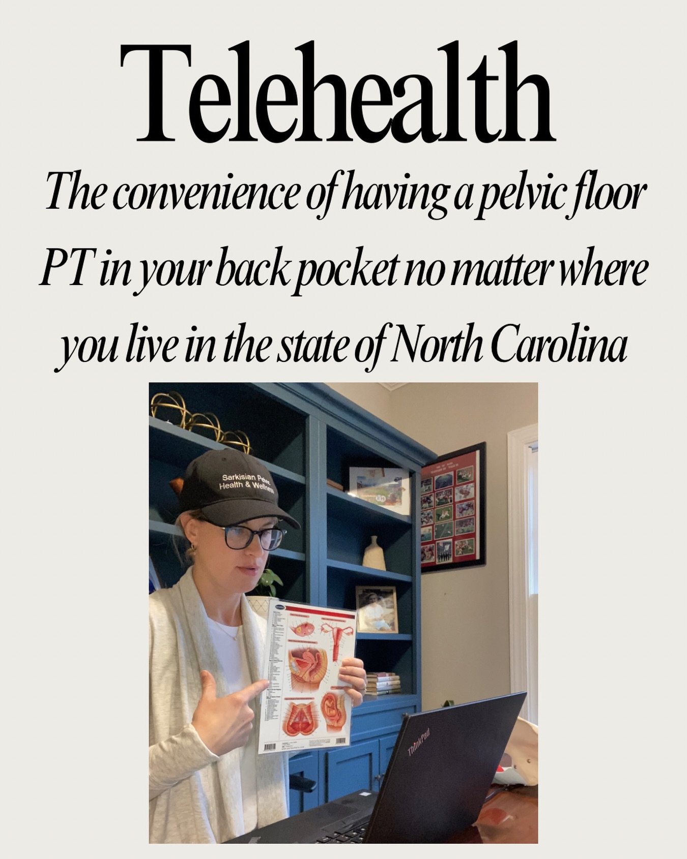 Don&rsquo;t let lack of access to physical therapy limit you from seeking treatment. We offer virtual (telehealth) visits throughout the entire state of North Carolina, not just the Charlotte area. 

#virtualphysicaltherapy #easternnorthcarolina #hic